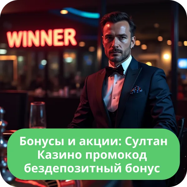 Бонусы и акции: Султан Казино промокод бездепозитный бонус